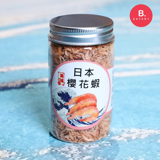 錦城福点 - 日本櫻花蝦乾 瓶裝, 27克