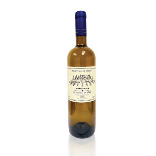 雅典白MANOLOGAN Classic Blanc - 希臘葡萄酒